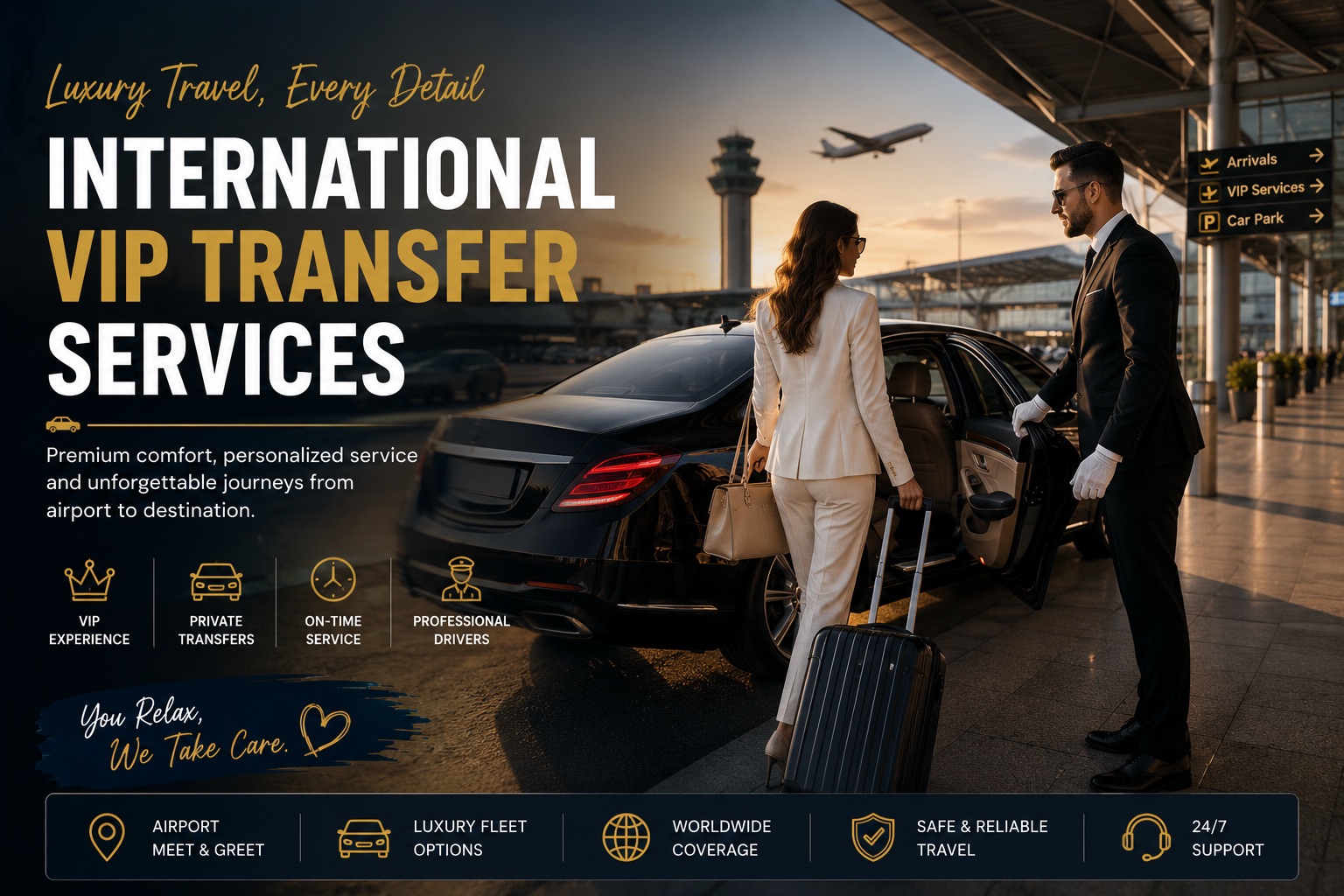 Private and luxury transfer solutions for seamless travel experiences.
